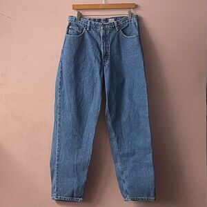 Vintage Brittania Medium Wash Blue Straight Leg Jeans Size 14 Average EUC